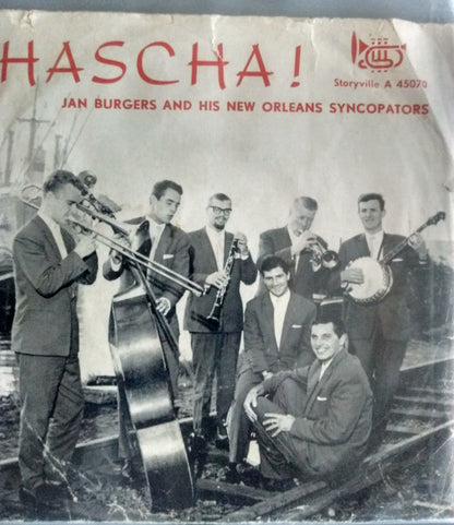 Jan Burgers And His The New Orleans Syncopators : Hascha! (7", Single)