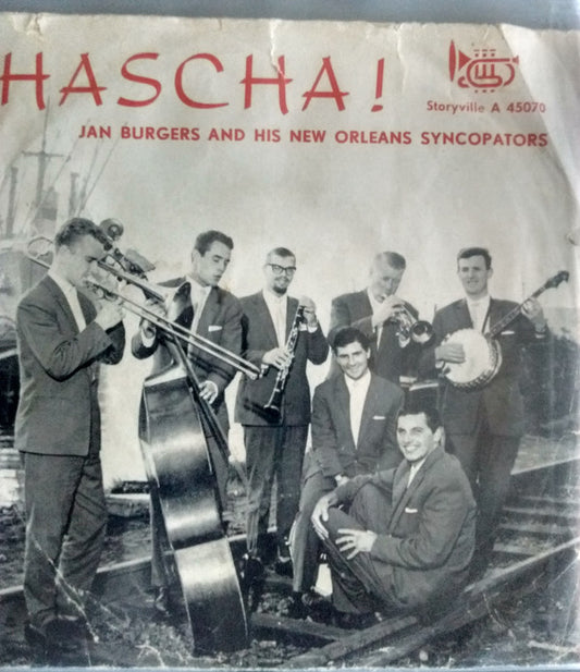 Jan Burgers And His The New Orleans Syncopators : Hascha! (7", Single)