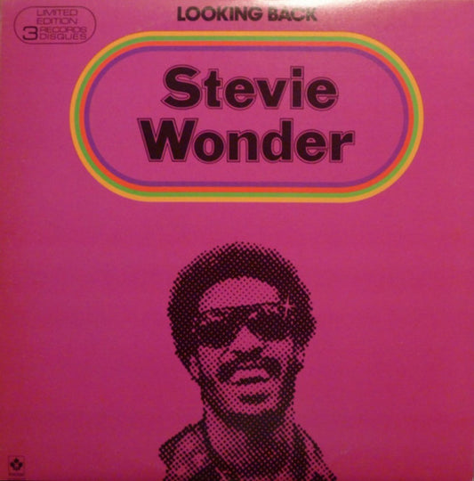 Stevie Wonder : Looking Back (3xLP, Comp, Ltd)