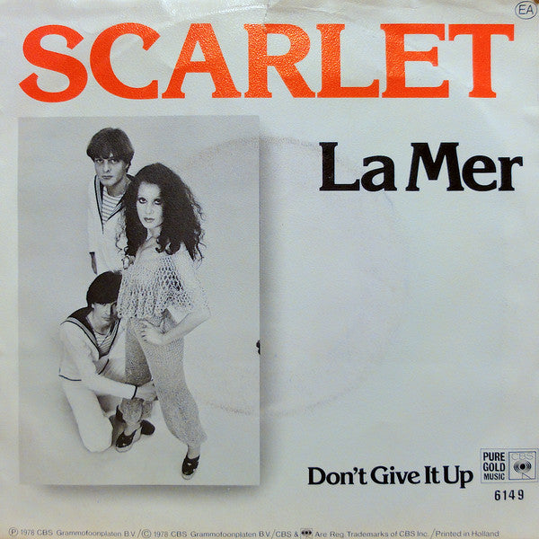 Scarlet (31) : La Mer (Beyond The Sea) (7", Single)