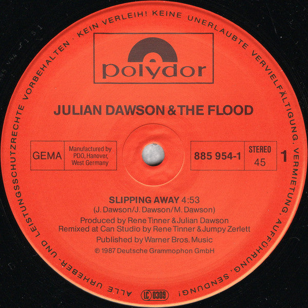 Julian Dawson & The Flood (3) : Slipping Away (12", Maxi)