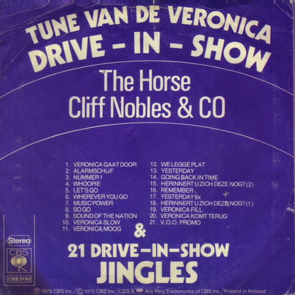 Cliff Nobles & Co / No Artist : Tune Van De Veronica Drive-In-Show & 21 Drive-In-Show Jingles (7", Single)