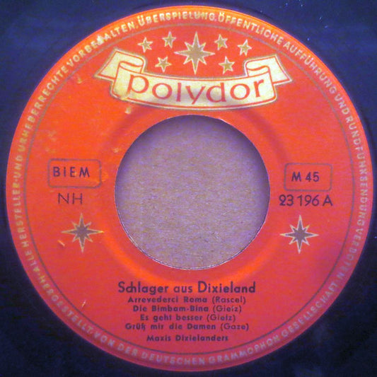 Maxis Dixielanders : Schlager Aus Dixieland (7", Single, Mono)