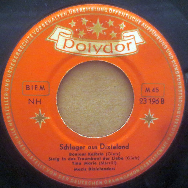 Maxis Dixielanders : Schlager Aus Dixieland (7", Single, Mono)