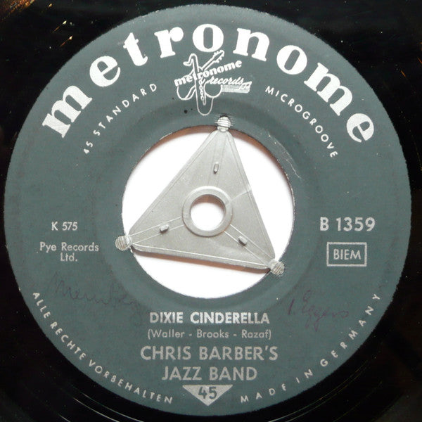 Chris Barber's Jazz Band : Everybody Loves My Baby / Dixie Cinderella (7", Single, Mono, Tri)