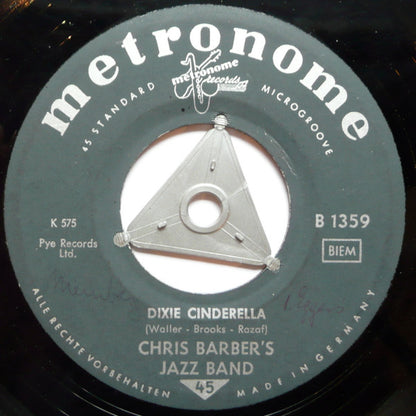 Chris Barber's Jazz Band : Everybody Loves My Baby / Dixie Cinderella (7", Single, Mono, Tri)