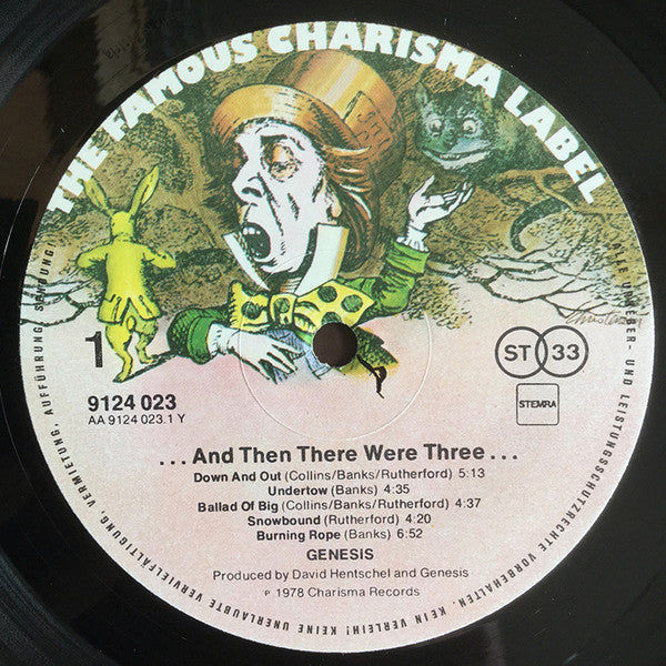 Genesis : …And Then There Were Three… (LP, Album, Gat)