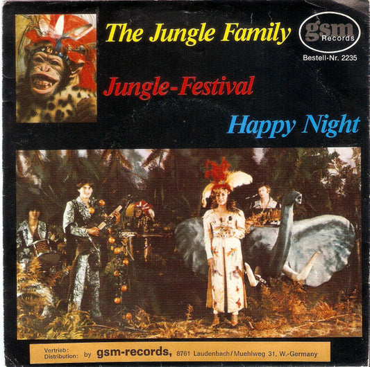 The Jungle Family : Jungle-Festival (7", Single)