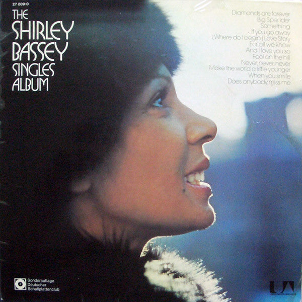 Shirley Bassey : The Shirley Bassey Singles Album (LP, Album, Comp, Club)