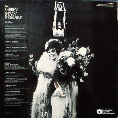 Shirley Bassey : The Shirley Bassey Singles Album (LP, Album, Comp, Club)