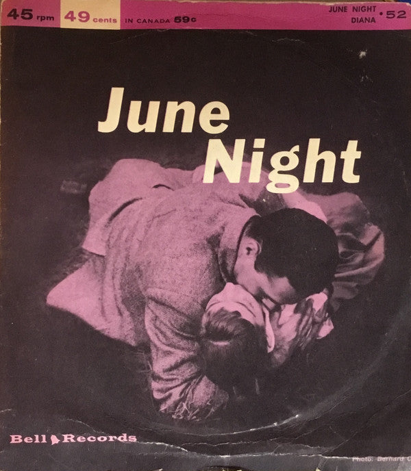 Barry Frank / Michael Stewart Quartet : Diana / June Night (7", Single, Mono)