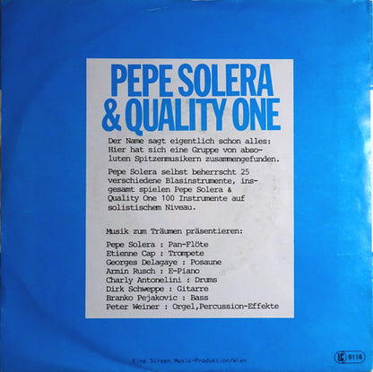 Giuseppe Solera & Quality One : Akropolis Goodbye (7", Single)