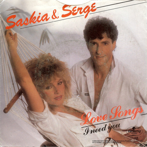 Saskia & Serge : Love Songs (7", Single)