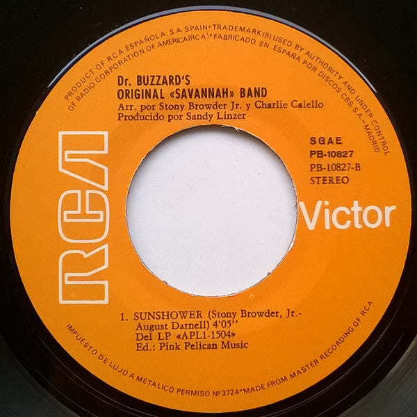 Dr. Buzzard's Original Savannah Band : Cherchez La Femme  (7", Single)