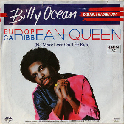 Billy Ocean : European Queen (No More Love On The Run) (7", Single, RP)