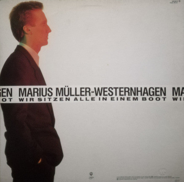 Marius Müller-Westernhagen : Wir Sitzen Alle In Einem Boot (12", Maxi)