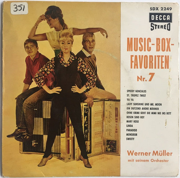 Werner Müller Und Sein Orchester : Music-Box-Favoriten Nr. 7 (7", EP)