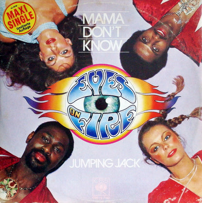 Eyes On Fire : Mama Don't Know / Jumping Jack (12", Maxi, Ltd)