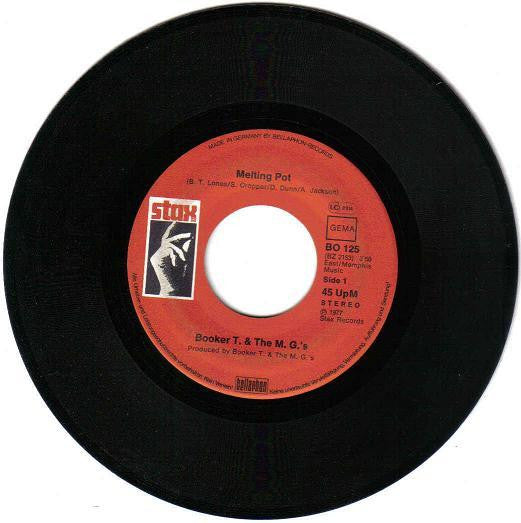 Booker T. & The M. G.'s* : Melting Pot / Slum Baby (7")