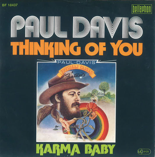 Paul Davis (3) : Thinking Of You (7", Single)