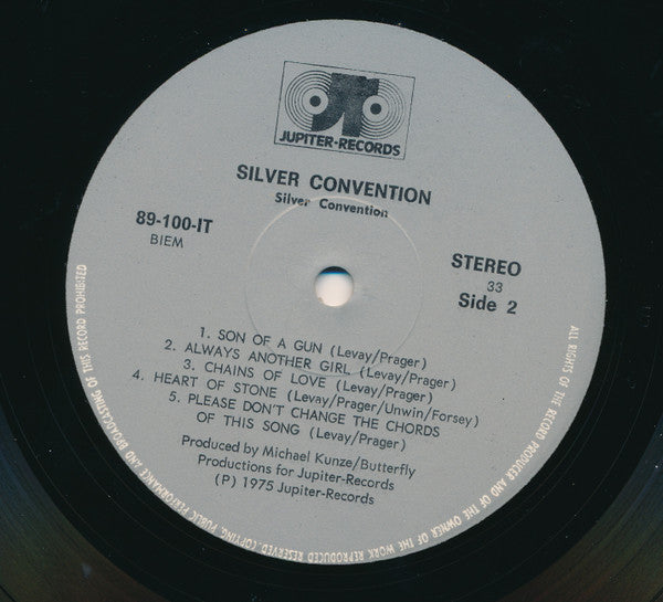 Silver Convention : Silver Convention (LP, Album)