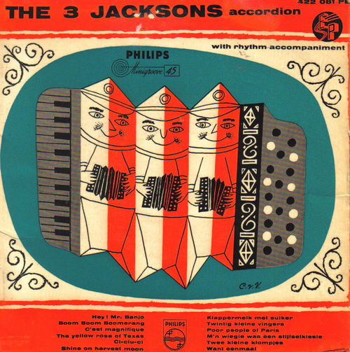 The 3 Jacksons : Hey Mr. Banjo (7", EP)