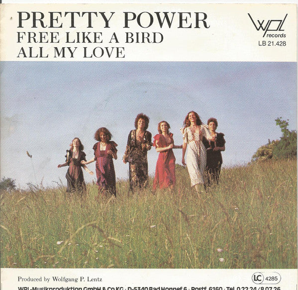 Pretty Power : Free Like A Bird (7")