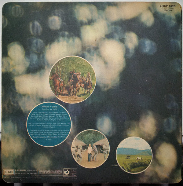 Pink Floyd : Obscured By Clouds (LP, Album, Rou)