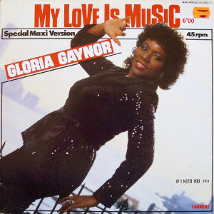 Gloria Gaynor : My Love Is Music (12", Maxi)