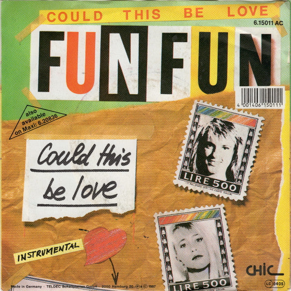 Fun Fun : Could This Be Love (7")