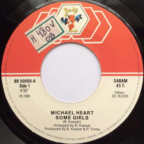 Michael Heart : Some Girls (7")