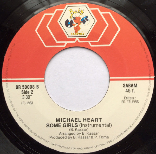 Michael Heart : Some Girls (7")