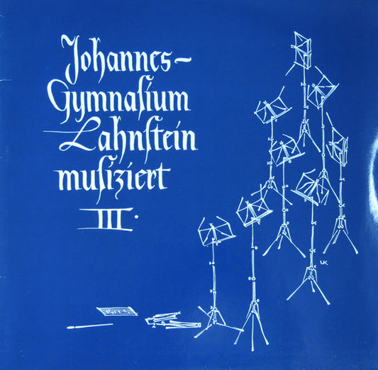 Various : Johannes-Gymnasium Lahnstein Musiziert III (LP)