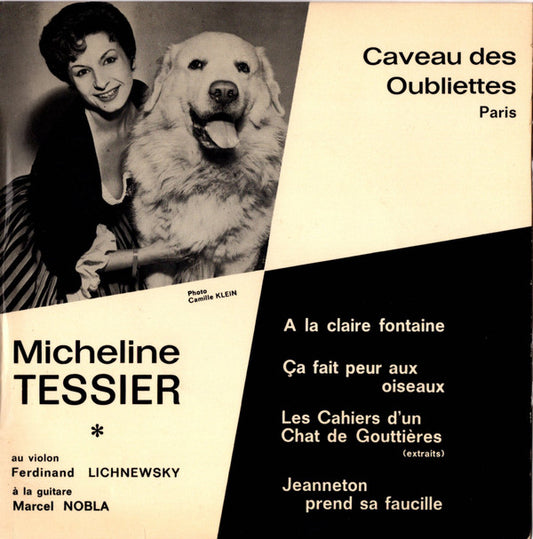 Micheline Tessier : Caveau Des Oubliettes (7", EP)