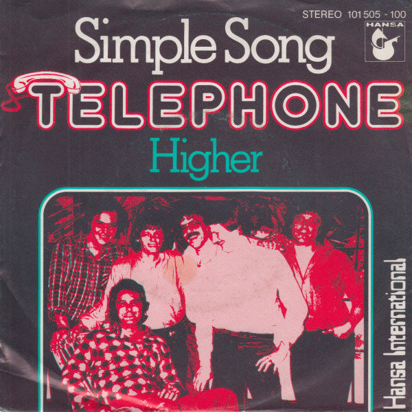 Telephone (3) : Simple Song (7", Single)