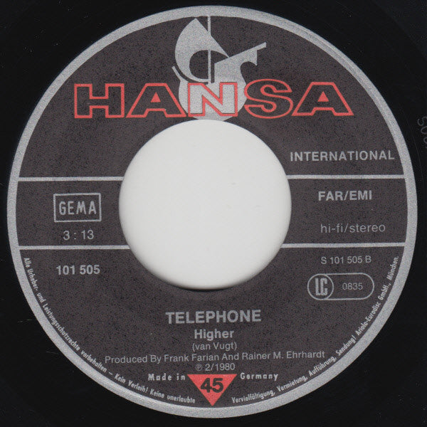 Telephone (3) : Simple Song (7", Single)