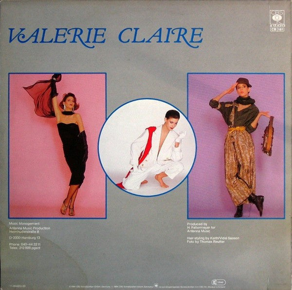 Valerie Claire : I'm A Model (Tonight's The Night) (Club Version) (12", Single)