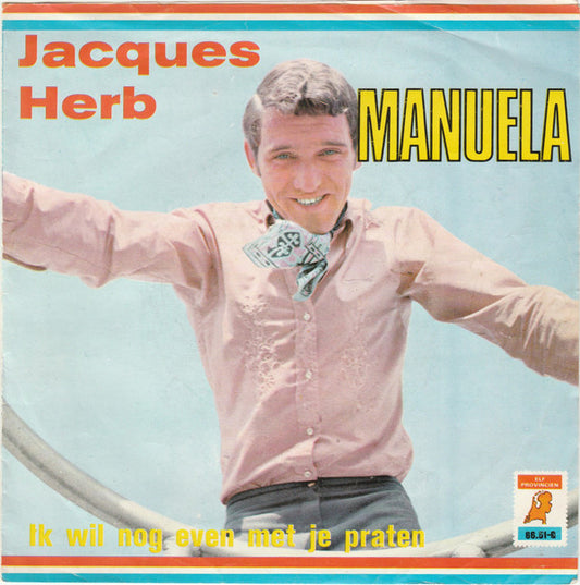 Jacques Herb : Manuela (7", Single, Red)