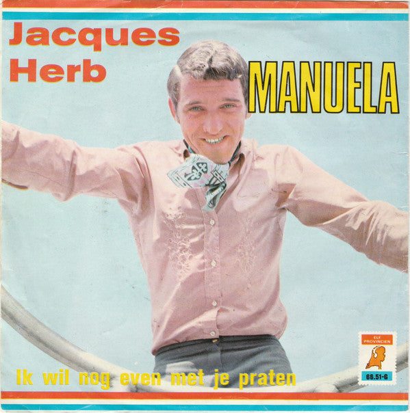 Jacques Herb : Manuela (7", Single, Red)