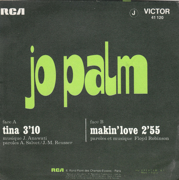 Jo Palm : Tina (7")