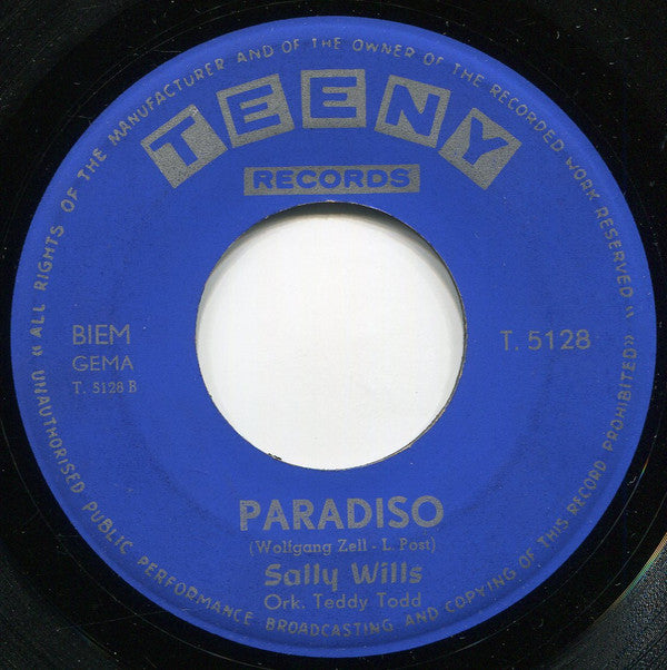 Sally Wills : Tabu / Paradiso (7")