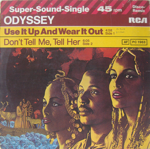 Odyssey (2) : Use It Up And Wear It Out (12", Single)