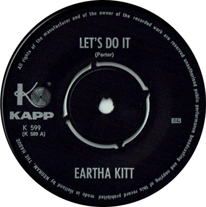 Eartha Kitt : Let's Do It (7", Single)