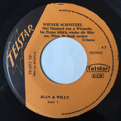 Jean En Willy : Wiener Schnitzel (7", Single, Mono)