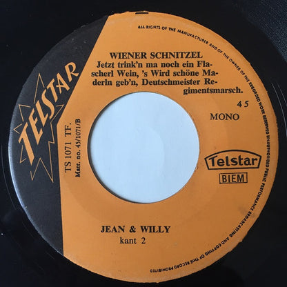 Jean En Willy : Wiener Schnitzel (7", Single, Mono)