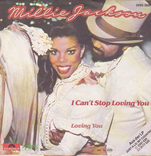 Millie Jackson : I Can't Stop Loving You (7", Single)