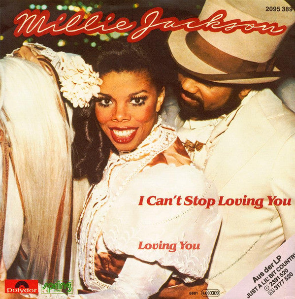 Millie Jackson : I Can't Stop Loving You (7", Single)