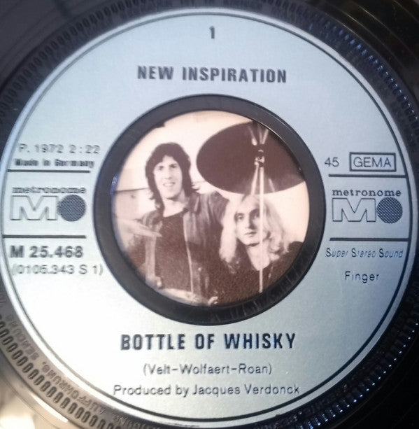 New Inspiration : Bottle Of Whisky (7", Single)