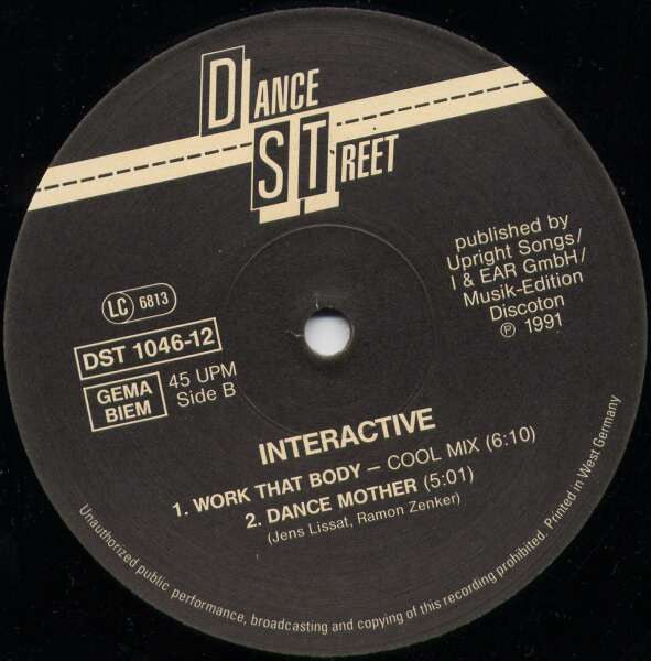 Interactive : Work That Body (12")