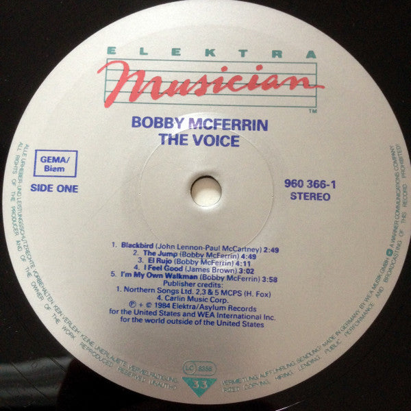 Bobby McFerrin : The Voice (LP, Album)